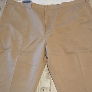 Ralph Lauren Tan Chinos Versatile Cotton-Blend